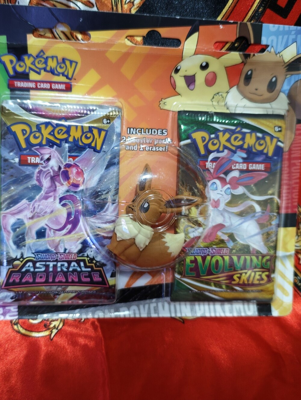 Pokemon Collectable Eraser Set